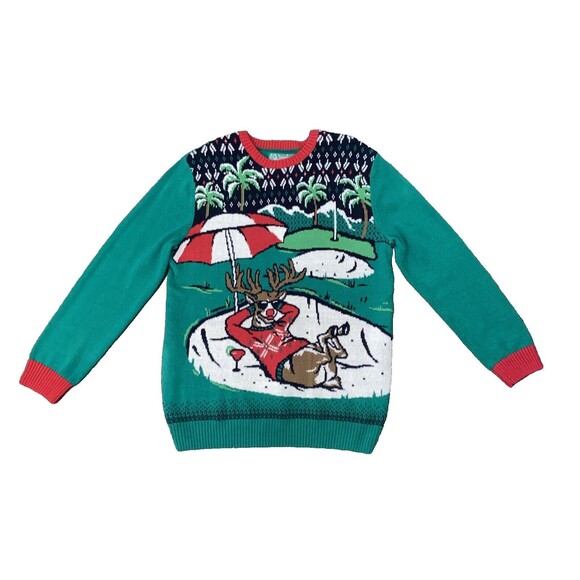 Ugly Christmas Sweater  Rudolph Size XX-Large - Picture 1 of 13